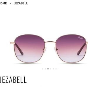 Quay Australia Jezabell Rose Sunglasses
